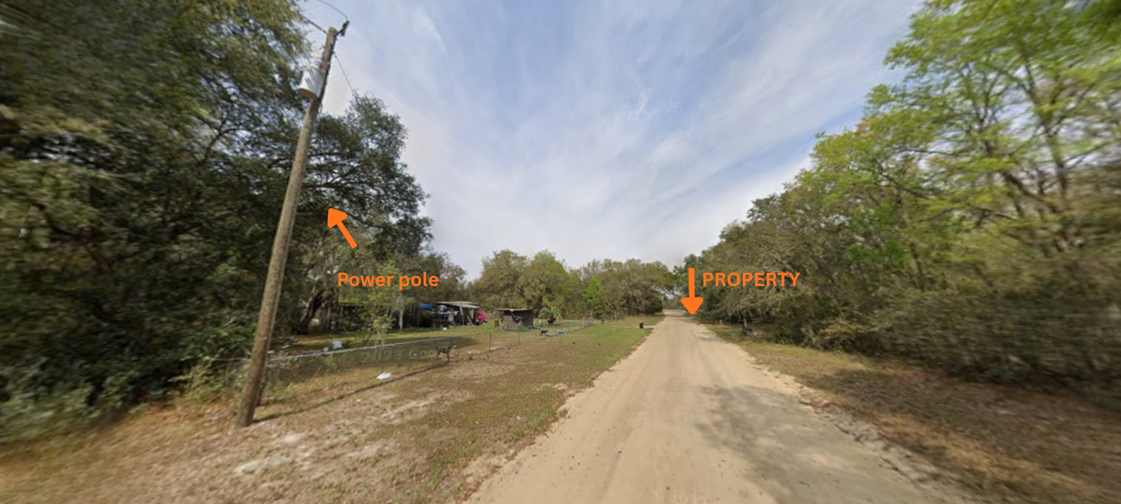 Nearest Powerline – 528 Michael Ave